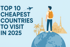🌍 Top 10 Cheapest Countries to Visit in 2025