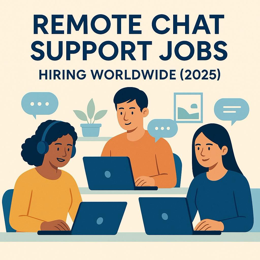Top Websites Hiring Remote Chat Support Agents in 2025 (Worldwide)
